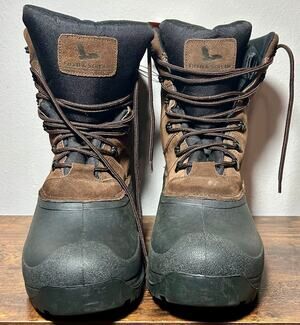 NWT Field & Stream Men’s Brown PAC Boots 400 Gram Insulation 3M Thinsulate Sz 13
